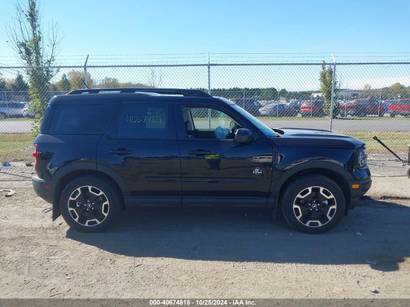 2023 Ford Bronco Sport Outer Banks VIN: 3FMCR9C69PRD48845 Lot: 40674818