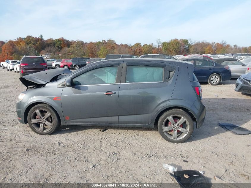 2013 Chevrolet Sonic Lt Auto VIN: 1G1JC6SH1D4102366 Lot: 40674841