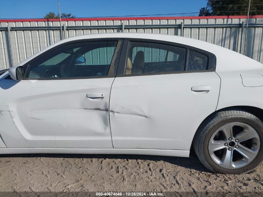 2012 DODGE CHARGER VIN: 2C3CDXHG7CH128980