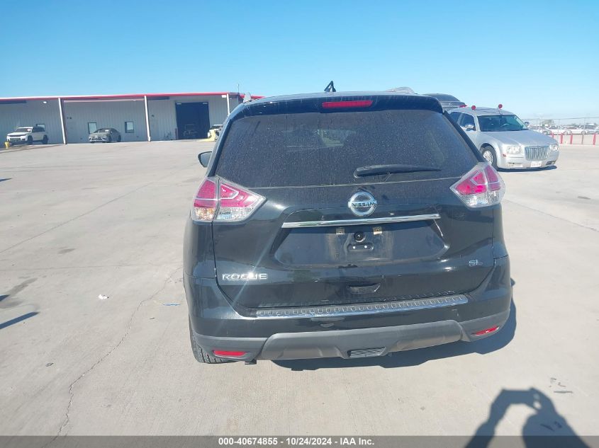 2016 Nissan Rogue S/Sl/Sv VIN: 5N1AT2MT3GC840399 Lot: 40674855