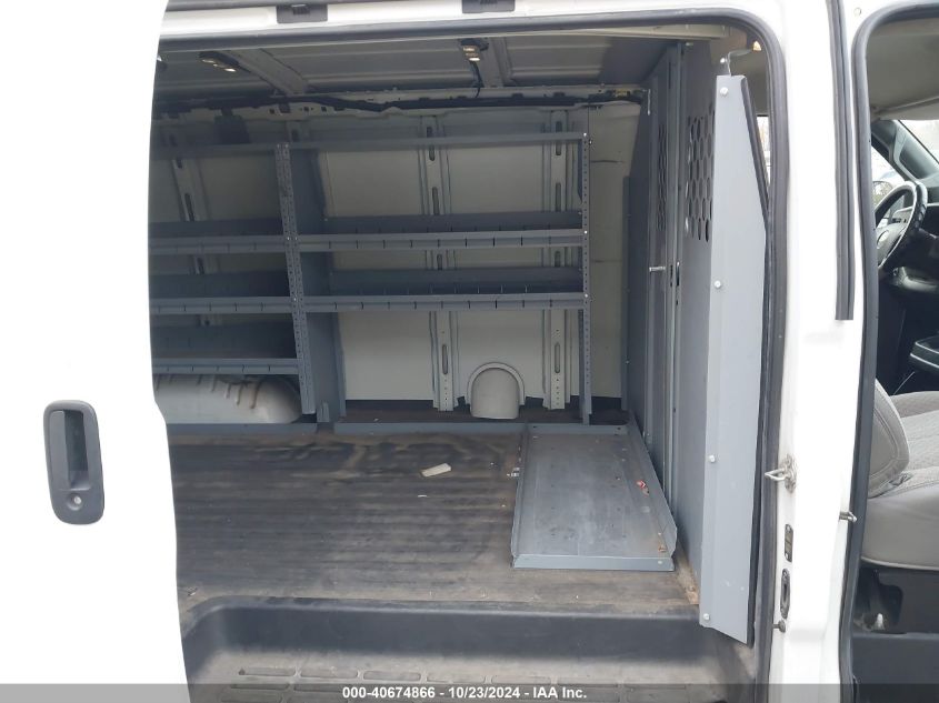 VIN 1GCWGAFF6H1135108 2017 CHEVROLET EXPRESS 2500 WORK VAN