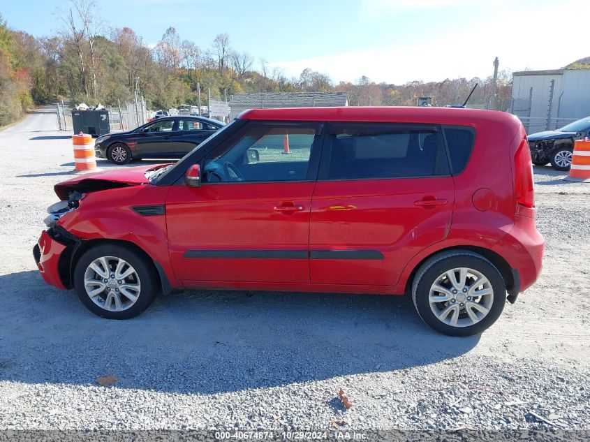 2012 Kia Soul + VIN: KNDJT2A64C7408121 Lot: 40674874