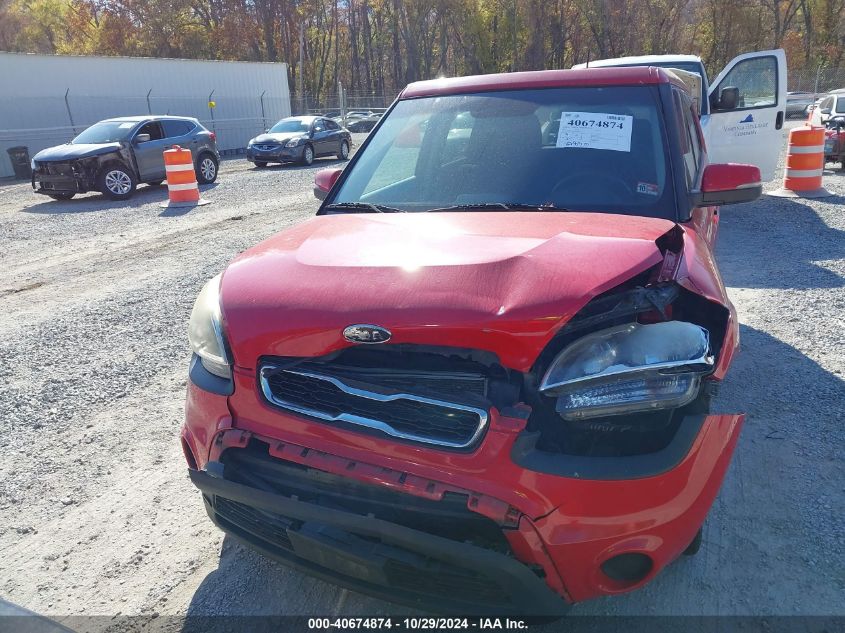 2012 Kia Soul + VIN: KNDJT2A64C7408121 Lot: 40674874