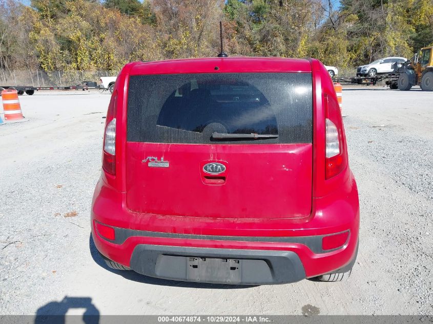 2012 Kia Soul + VIN: KNDJT2A64C7408121 Lot: 40674874