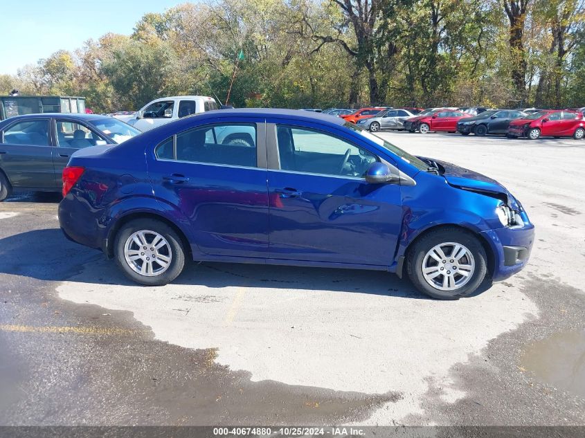 2013 Chevrolet Sonic Lt Auto VIN: 1G1JC5SB7D4111109 Lot: 40674880