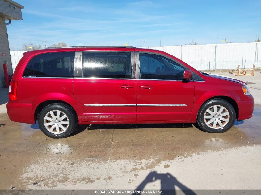 2016 Chrysler Town & Country Touring VIN: 2C4RC1BG7GR270289 Lot: 40674894