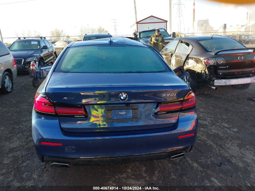 2021 BMW 530I xDrive VIN: WBA13BJ08MWX26386 Lot: 40674914