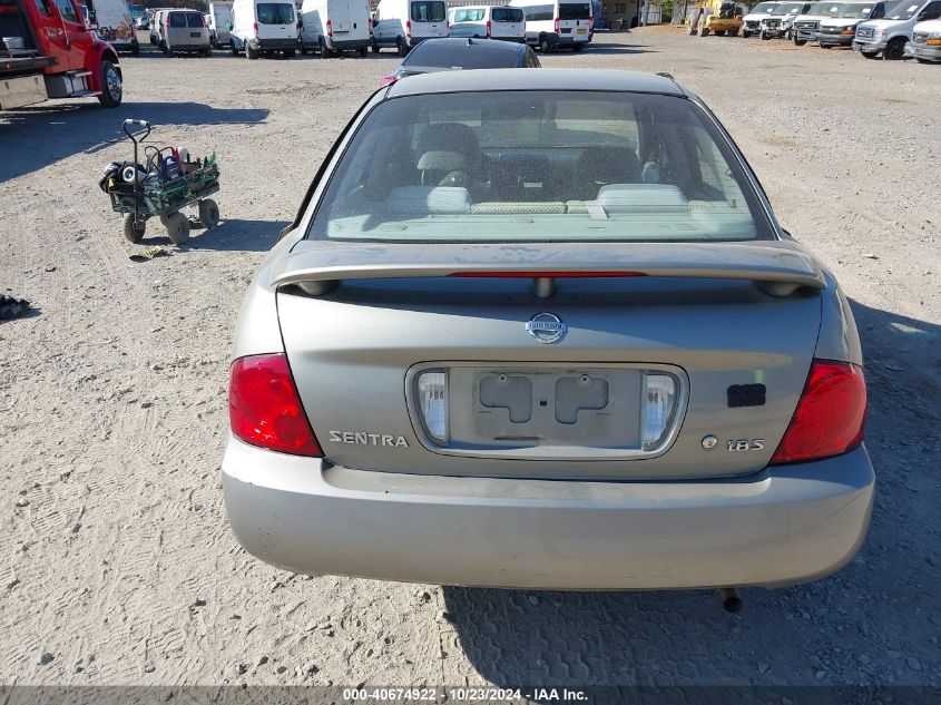 2005 Nissan Sentra 1.8S VIN: 3N1CB51D05L461315 Lot: 40674922