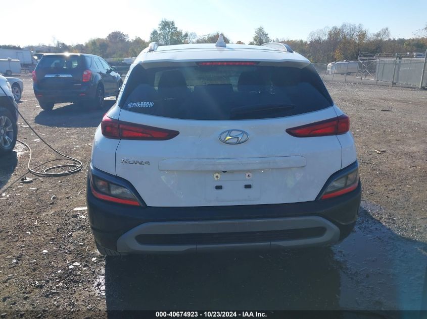 2023 Hyundai Kona Sel VIN: KM8K62AB6PU982490 Lot: 40674923