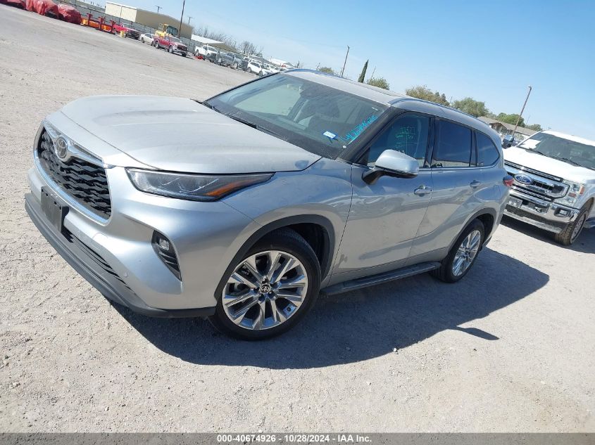 2020 Toyota Highlander Limited VIN: 5TDYZRAH9LS031136 Lot: 40674926