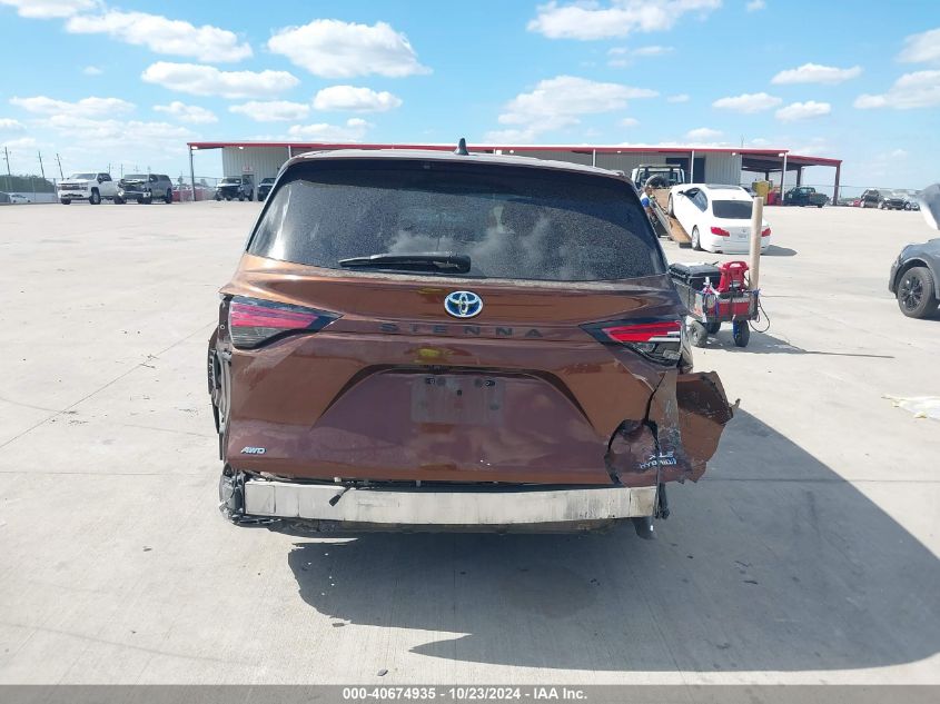 2021 Toyota Sienna Xle VIN: 5TDYSKFC9MS008904 Lot: 40674935