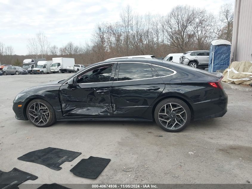 2021 Hyundai Sonata N Line VIN: 5NPEK4JC2MH110363 Lot: 40674936