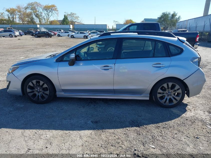 2015 Subaru Impreza 2.0I Sport Limited VIN: JF1GPAW67F8246510 Lot: 40674945