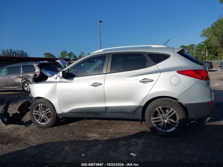 2014 Hyundai Tucson Se VIN: KM8JU3AG7EU934173 Lot: 40674947