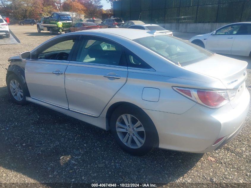 VIN KMHEC4A47EA114984 2014 Hyundai Sonata, Hybrid no.3