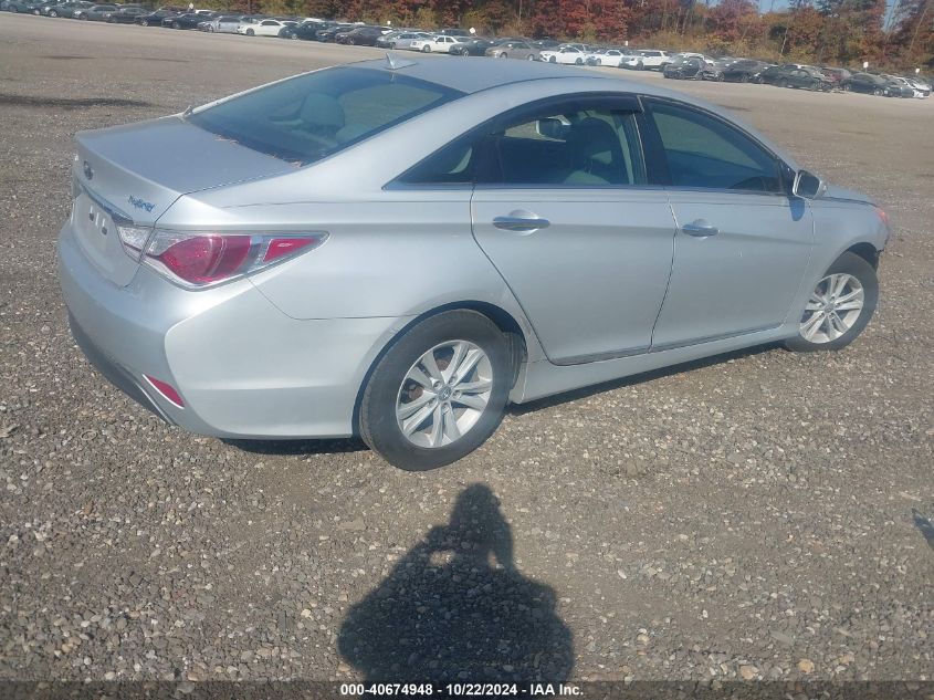 VIN KMHEC4A47EA114984 2014 Hyundai Sonata, Hybrid no.4