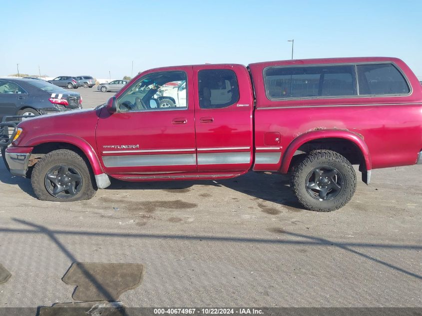 2002 Toyota Tundra Ltd V8 VIN: 5TBBT48112S224326 Lot: 40674967