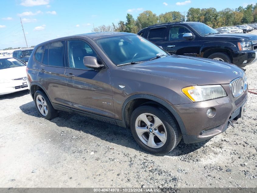 2011 BMW X3 xDrive28I VIN: 5UXWX5C57BL708966 Lot: 40674978