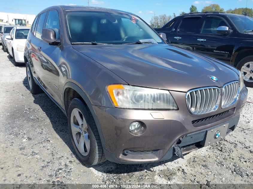 2011 BMW X3 xDrive28I VIN: 5UXWX5C57BL708966 Lot: 40674978