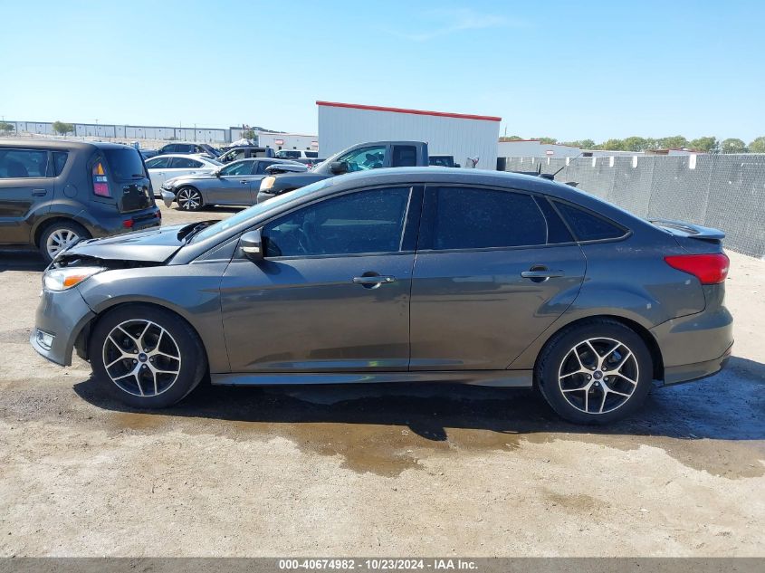 2015 Ford Focus Se VIN: 1FADP3F28FL384579 Lot: 40674982