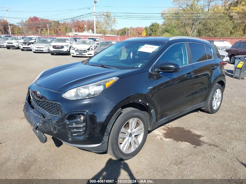 VIN KNDPMCAC9K7516008 2019 KIA SPORTAGE no.2