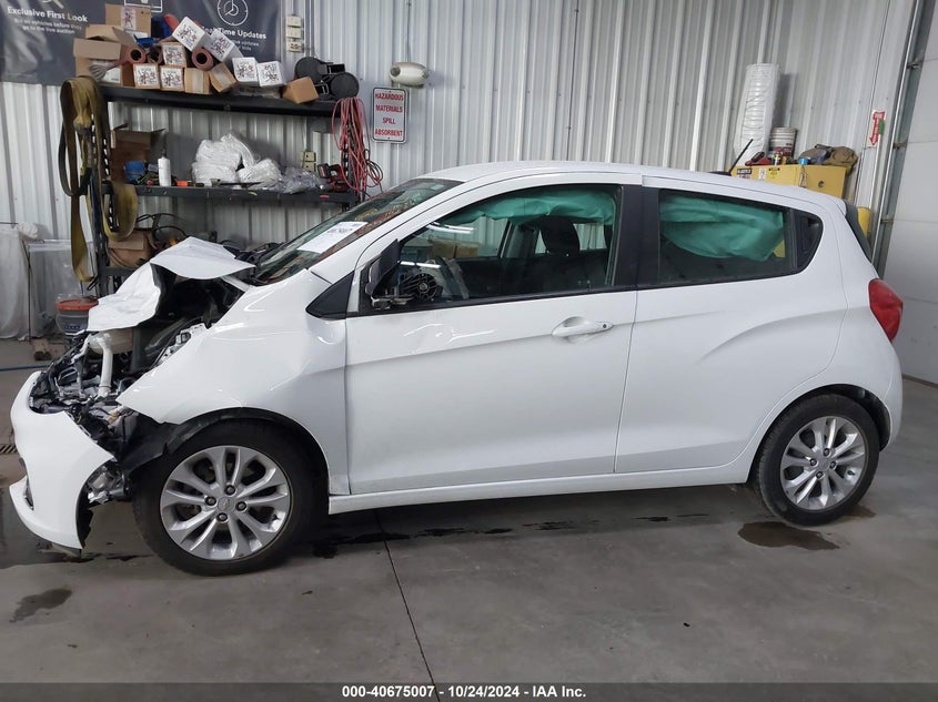 VIN KL8CD6SA3NC033664 2022 CHEVROLET SPARK FWD 1LT AUTOMATIC
