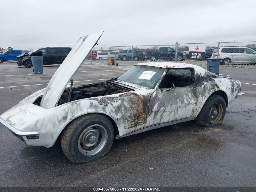 1970 Chevrolet Corvette VIN: 0000194370S416366 Lot: 40675066