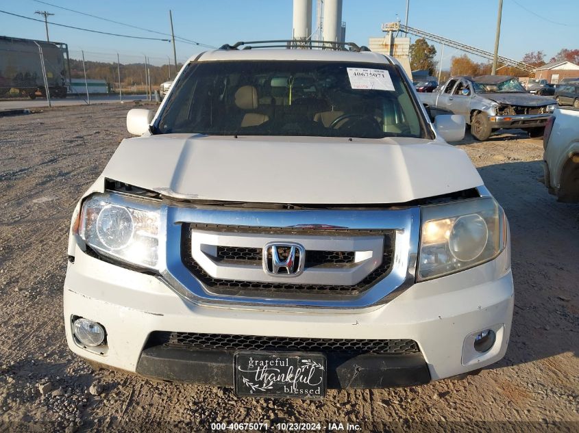 2011 Honda Pilot Touring VIN: 5FNYF4H94BB006559 Lot: 40675071