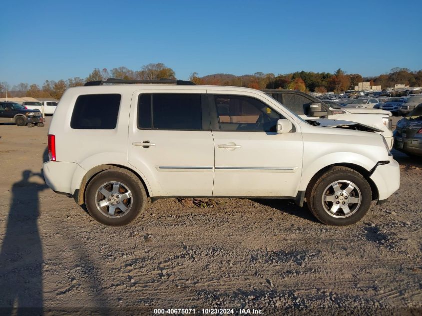 2011 Honda Pilot Touring VIN: 5FNYF4H94BB006559 Lot: 40675071