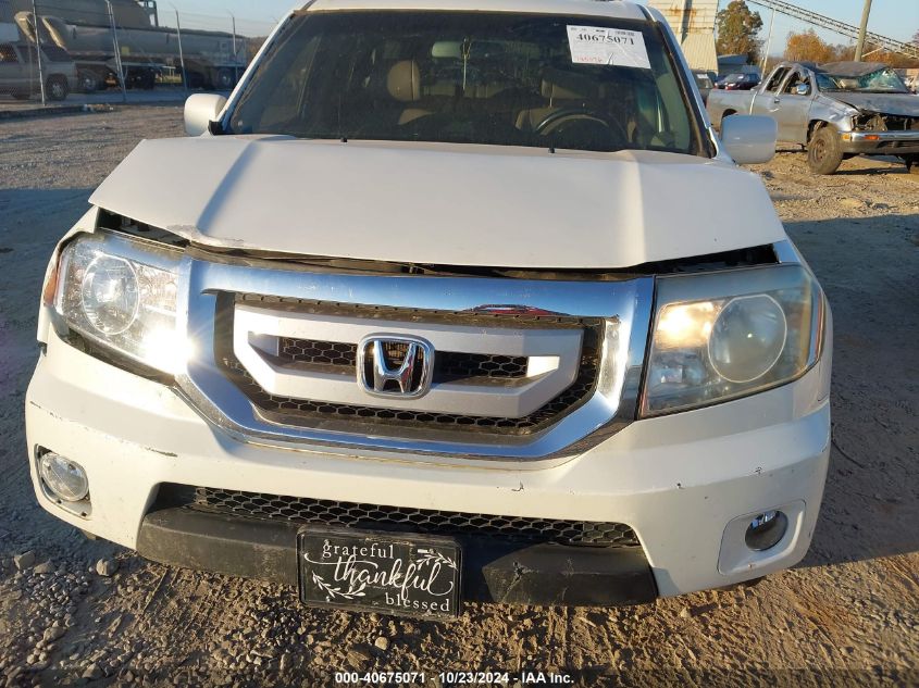 2011 Honda Pilot Touring VIN: 5FNYF4H94BB006559 Lot: 40675071