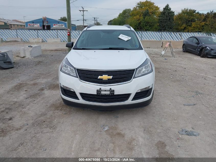 2017 Chevrolet Traverse Ls VIN: 1GNKRFKD9HJ230764 Lot: 40675080