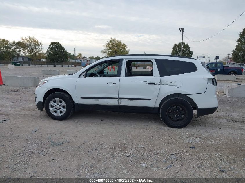 2017 Chevrolet Traverse Ls VIN: 1GNKRFKD9HJ230764 Lot: 40675080