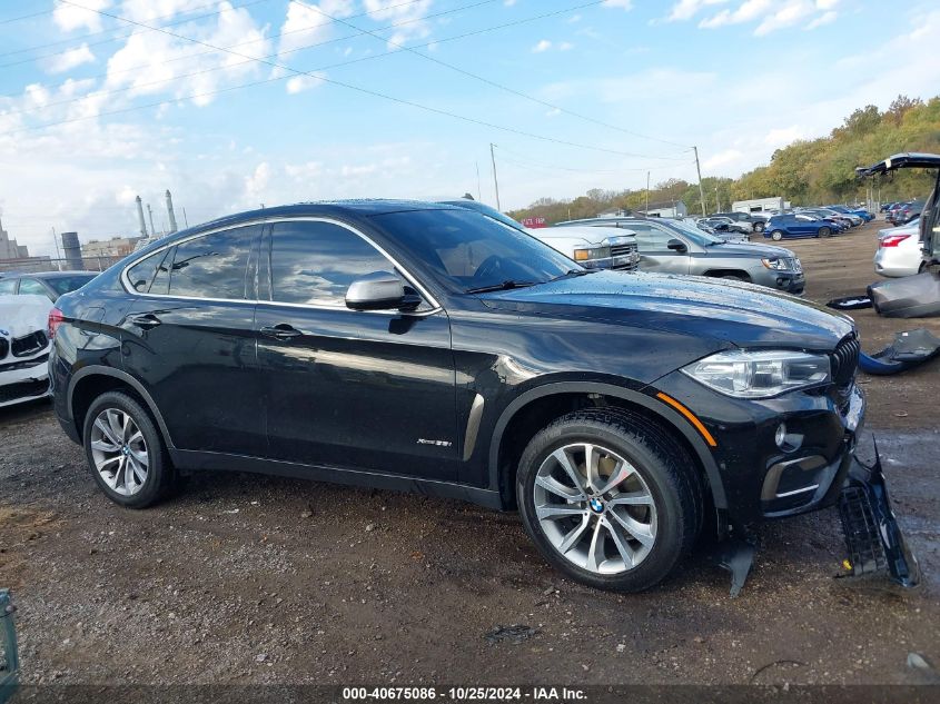 2017 BMW X6 xDrive35I VIN: 5UXKU2C35H0U28591 Lot: 40675086