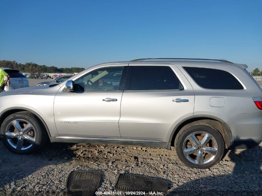 2011 Dodge Durango Citadel VIN: 1D4SD5GT8BC682107 Lot: 40675103