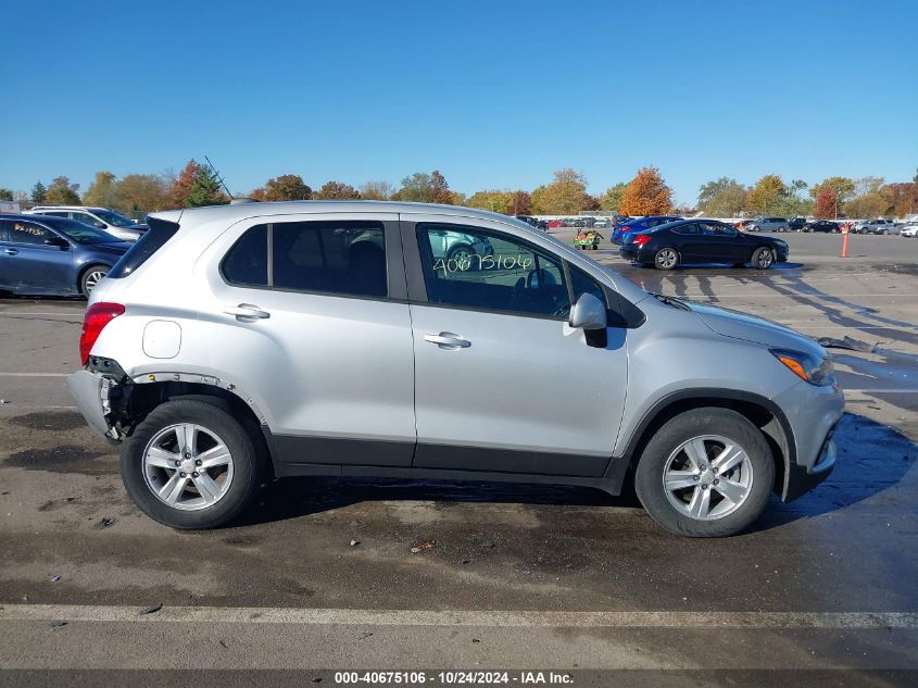 2021 Chevrolet Trax Fwd Ls VIN: KL7CJKSB5MB318014 Lot: 40675106