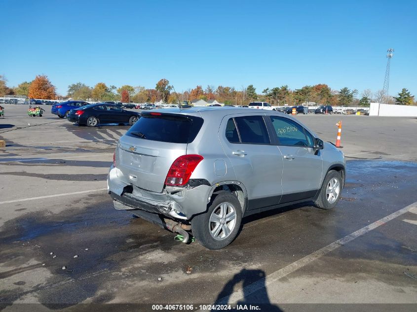 2021 Chevrolet Trax Fwd Ls VIN: KL7CJKSB5MB318014 Lot: 40675106