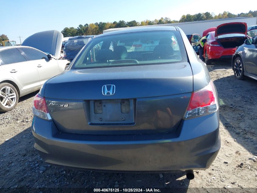 2010 Honda Accord Lx VIN: 1HGCP2F36AA002953 Lot: 40675125