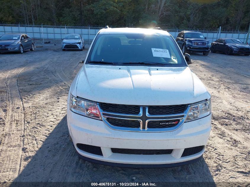 2018 Dodge Journey Se VIN: 3C4PDCAB0JT158895 Lot: 40675131