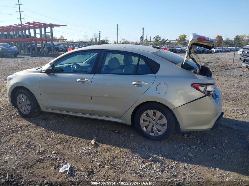 2018 Kia Rio S VIN: 3KPA24AB1JE065762 Lot: 40675134