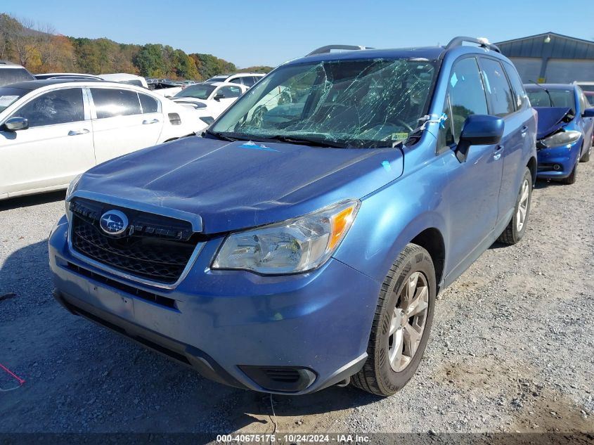 2016 Subaru Forester 2.5I Premium VIN: JF2SJADCXGH502799 Lot: 40675175