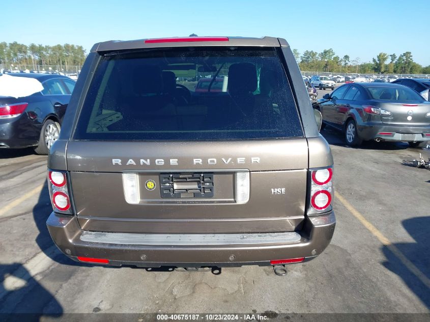 2010 Land Rover Range Rover Hse VIN: SALME1D40AA324723 Lot: 40675187