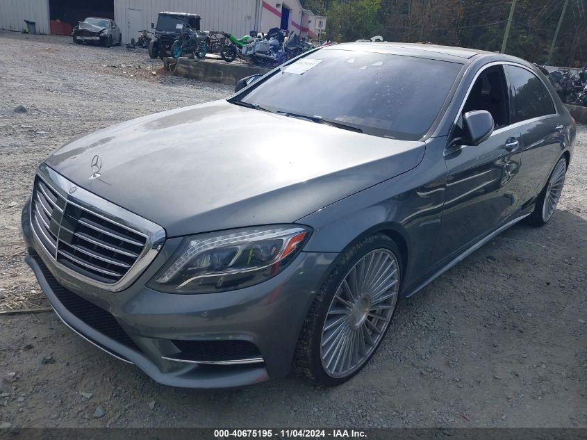 2016 Mercedes-Benz S 550 VIN: WDDUG8CB9GA237265 Lot: 40675195