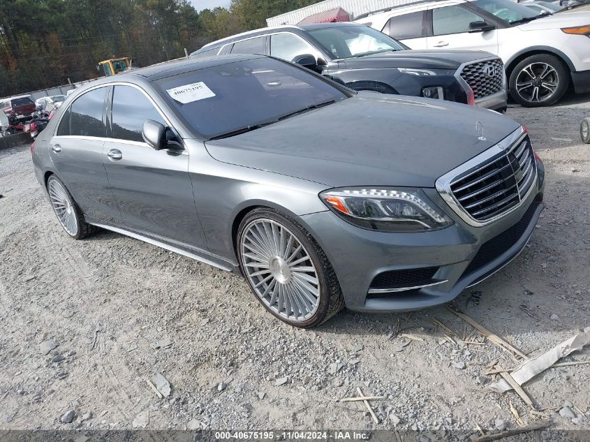 2016 Mercedes-Benz S 550