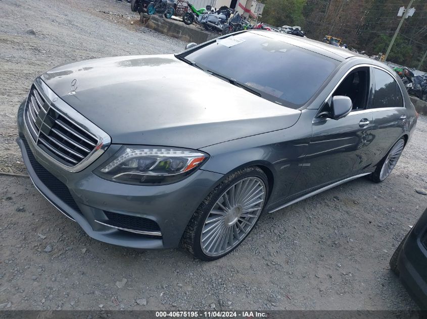 VIN WDDUG8CB9GA237265 2016 Mercedes-Benz S 550 no.2