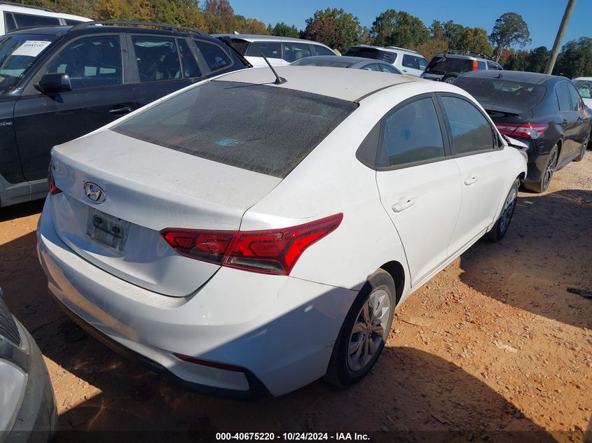 2022 HYUNDAI ACCENT 1.6L I-4 DI, DOHC, V(VIN: 3KPC24A68NE165505