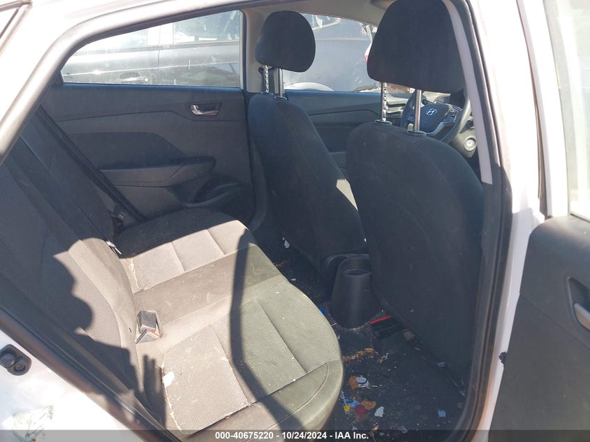 2022 HYUNDAI ACCENT 1.6L I-4 DI, DOHC, V(VIN: 3KPC24A68NE165505