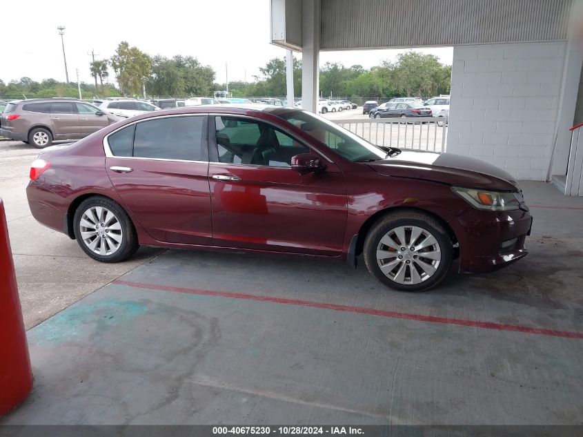 2015 Honda Accord Exl VIN: 1HGCR3F8XFA005437 Lot: 40675230