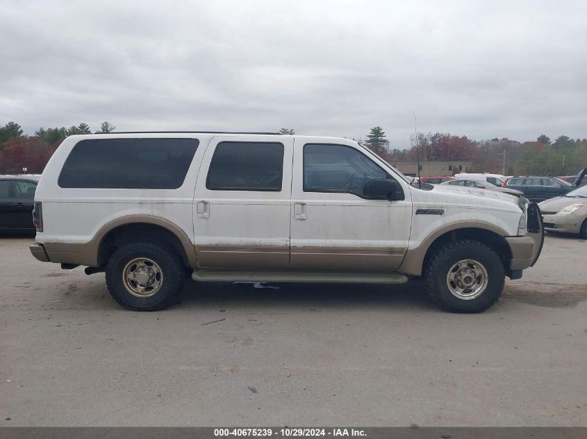 2003 Ford Excursion Eddie Bauer VIN: 1FMSU45P43EB96165 Lot: 40675239