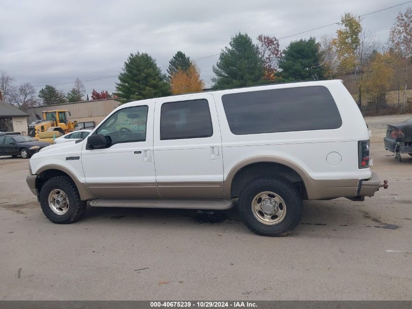 2003 Ford Excursion Eddie Bauer VIN: 1FMSU45P43EB96165 Lot: 40675239