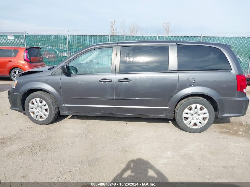 2017 Dodge Grand Caravan Se VIN: 2C4RDGBG0HR856043 Lot: 40675249